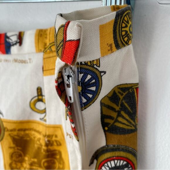 Vintage Handmade Model T Ford Stanley Old Car Pants size large Pontiac Auto - Picture 6 of 7